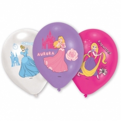 Balony Księżniczki Disney'a 6 szt. 28 cm